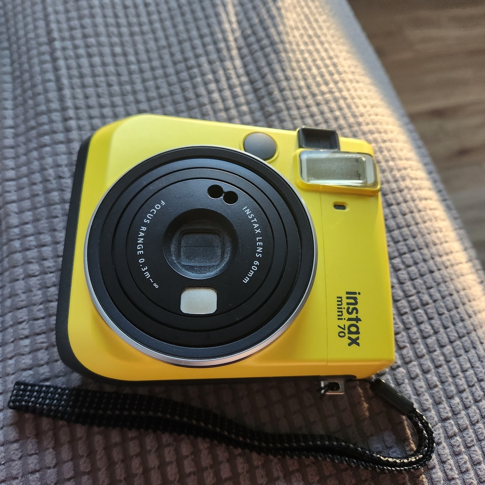 Instax Mini 70 Instant Camera - Yellow